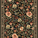 Striking Dark Floral Palette(Black)