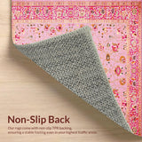 Stylish Distressed Medallion Style(Pink)