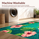 Lively Hibiscus and Fern Fusion(Green)