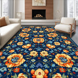 Ornate Floral Geometric Fusion(Blue)