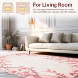 Dreamy Pale Pink Contemporary Flair(Pink)