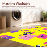 Funky Retro Rainbow Vibe(Yellow)