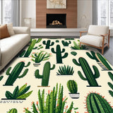 Playful Cactus Green Aesthetic(Beige)