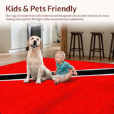 Charming Asphalt Track Illustration(Red)