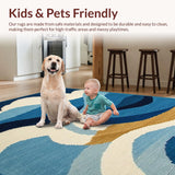 Bright Summer Nautical Style Mat(Blue)