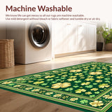 Elegant Gold Accented Decor(Green)