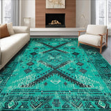 Distressed Rustic Gray Motif(Blue)