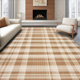 Transitional Subtle Striped Visual(Beige)