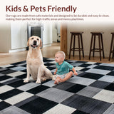 Elegant Earth Toned Trellis Design(Black)