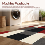 Chic Rustic Monochrome Checker Design(Beige)