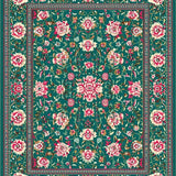 Exquisite Floral Lattice Craftsmanship(Green)