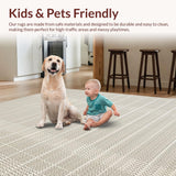 Cozy Vintage Lattice Arrangement(Beige)