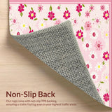 Enchanting Hued Floral Design(Pink)