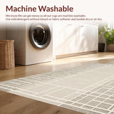 Neutral Cream and Beige Lattice Style(Beige)