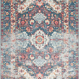 Cozy Tiled Earth Tone Design(Blue)