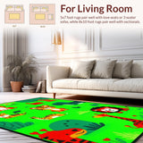 Charming Nature Inspired Graphics(Green)