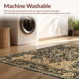 Indigo Elegant Geometric Arrangement(Beige)