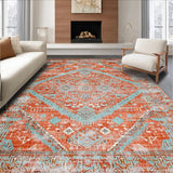 Contemporary Vibrant Floral Design(Red)