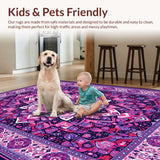 Whimsical Tie Dye Circular Design(Purple)