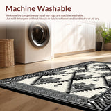 Contemporary Abstract Geometric Appeal(Black)