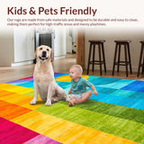 Joyful Rainbow Radiant Design(Blue)