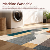 Ultra Soft Area Rug, Non Slip, Stain Resistant, Washable Area Rugs for Living Room, Bedroom, Soft Large Minimalist Dining Room Non-Slip Rug(Gray)