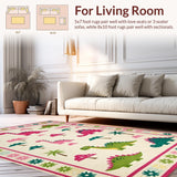 Dynamic Child Friendly Dino Illustrations(Pink)