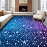 Ultra Soft Area Rug, Non Slip, Stain Resistant, Washable Area Rugs for Living Room, Bedroom, Luxurious Plush Living Room Area Rug(Purple)