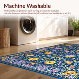 Whimsical Multicolor Petal Arrangement(Blue)