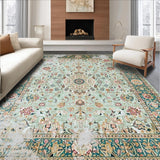 Bright Green Whimsical Blossom Style(Ivory)