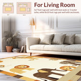 Cute Safari Creature Ensemble(Beige)