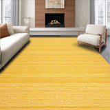 Ultra Soft Area Rug, Non Slip, Stain Resistant, Washable Area Rugs for Living Room, Bedroom, Bright Cheerful Cozy Vibe(Yellow)