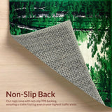 Artistic Abstract Tree Silhouettes(Green)