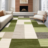 Chic Abstract Block(Green)