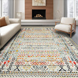 Artisanal Colorful Circular Arrangement(Gray)