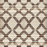 Ultra Soft Area Rug, Non Slip, Stain Resistant, Washable Area Rugs for Living Room, Bedroom, Minimalist Gray Tiled Design(Beige)