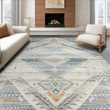 Artistic Grey Tones Lattice Design(Gray)