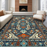 Vintage Geometric Charm(Blue)