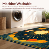 Vibrant Floral Cosmos Motif(Yellow)