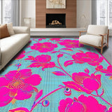 Bold Fluffy Modernist Decor(Blue)