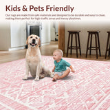 Lush Pink Contemporary Comfort(Pink)