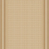 Elegant Trellis Earth Tone Design(Beige)