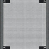 Ultra Soft Area Rug, Non Slip, Stain Resistant, Washable Area Rugs for Living Room, Bedroom, Modern Outdoor Balcony Camping Waterproof Mat(Black)