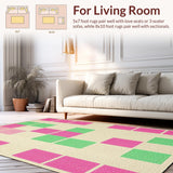 Gentle Pink Trellis Playful Concept(Beige)