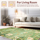 Elegant Nature Inspired Motif(Green)