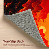 Contemporary Lava Flow Aesthetic(Red)