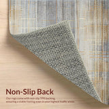 Contemporary Textured Medallion(Gray)