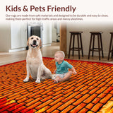 Fiery Colorful Abstract Aesthetics(Red)