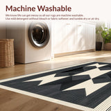 Elegant Geometric Black and Beige(Beige)