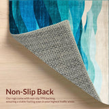 Artistic Blue Tides Visual Theme(Blue)